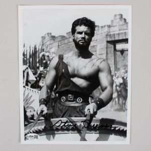 Steve Reeves Signed 8x10 B&W Photo COA JSA #CK29985