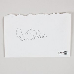 Tom Selleck signed 4x6 Paper Sheet COA JSA