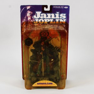 Janis Joplin McFarlane 2000 Super Stage Figure Sealed
