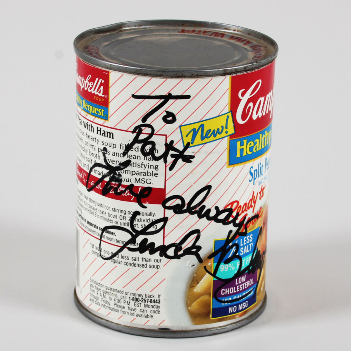 Linda Blair Signed Campbells Soup The Exorcist - COA JSA