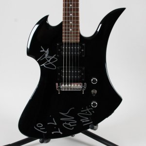 Billy Idol & Steve Stevens Signed B.C. Rich Electric Guitar COA JSA