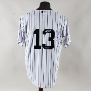 Jazz Chisholm Jr. Signed Jersey New York Yankees MLB Authentic Fanatics Under Wraps