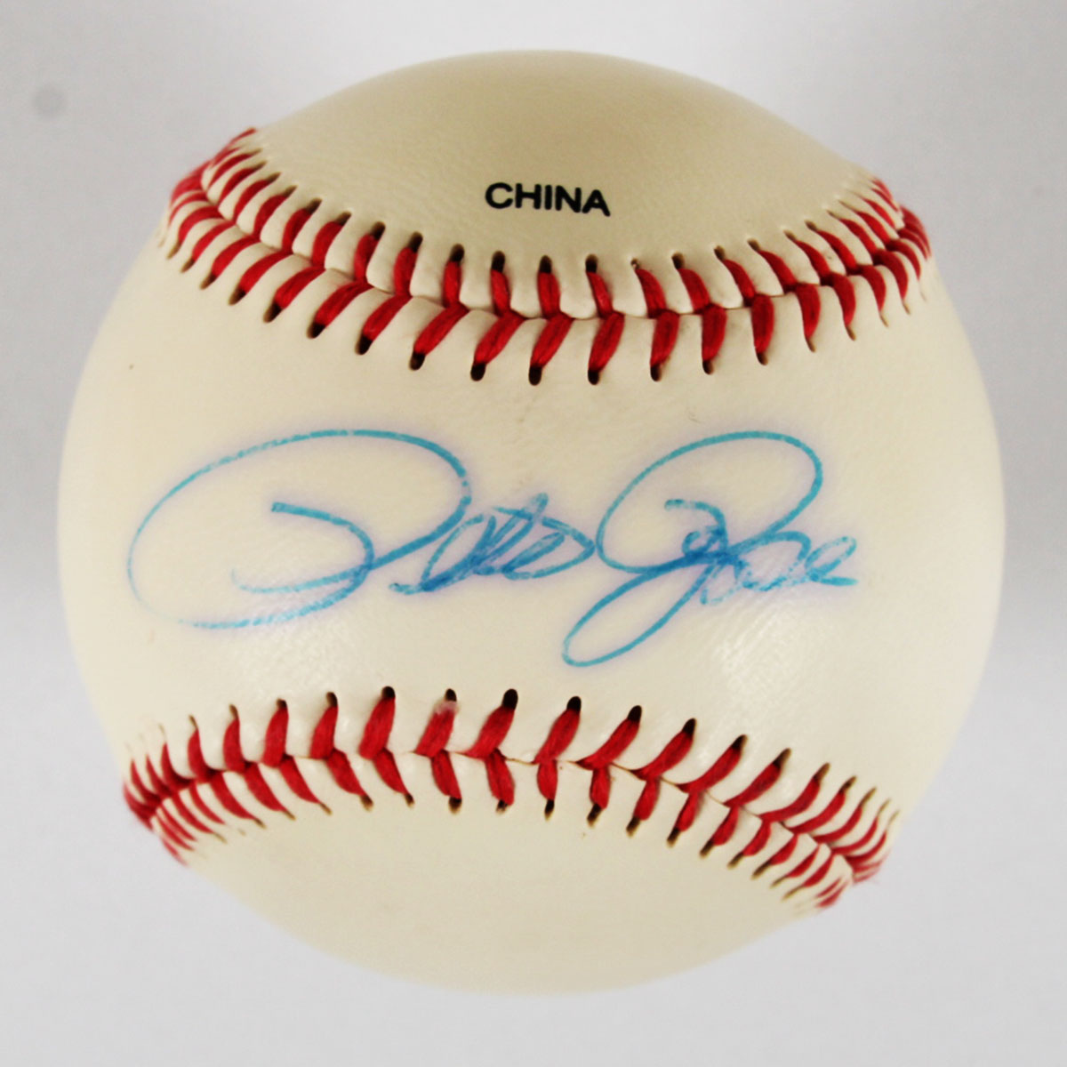Pete Rose Signed Baseball Cincinnati Reds - COA JSA