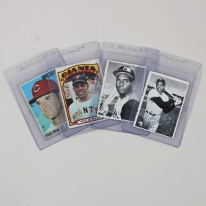 1969-72 Topps Clemente Mays Rose Lot of 4 Cards