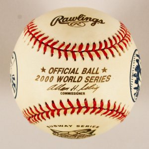 2000 World Series Yankees & Mets Subway Series Official Baseball MIB
