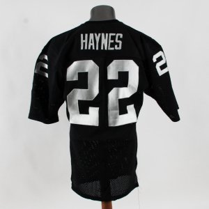 1989-90 Mike Haynes Game Worn Jersey Raiders - COA MEARS