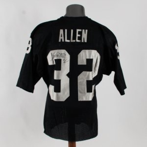 Marcus Allen Game Worn Jersey Signed Raiders 1982-90 - COA MEARS A10 & JSA