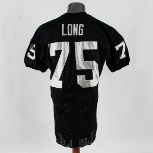 1989-90 Howie Long Game Worn Jersey Raider - COA 100% Authentic Team