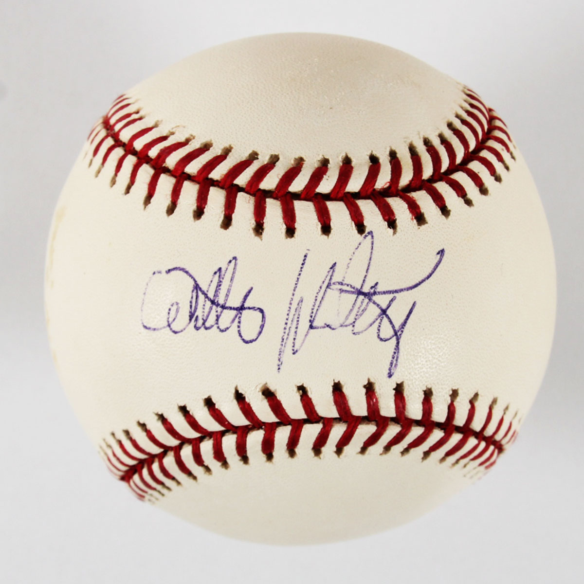 Willie Montanez Signed Baseball Phillies - COA JSA