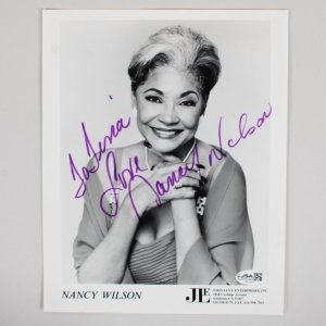 NANCY WILSON Signed Autographed 8x10 1989 Press Photo COA JSA