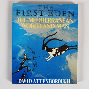 David Attenborough Signed Book The First Eden - COA JSA