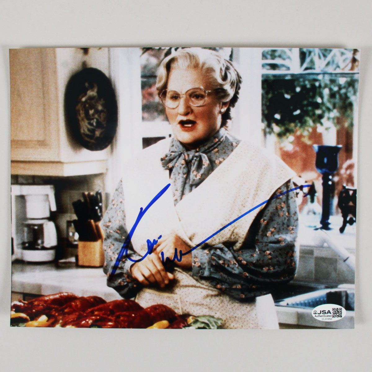 Robin Williams Signed Photo 8x10 - COA JSA