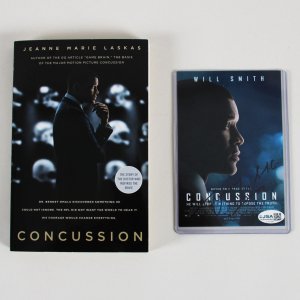 Bennet Omalu Signed Book w/ Signed Photo - COA JSA