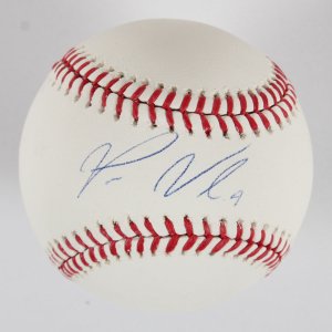 Pat Valaika Signed OML Baseball Colorado Rockies MLB Hologram