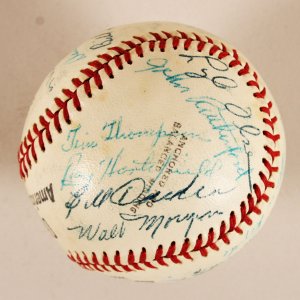 1951 St. Paul Minnesota Minor League Signed Baseball