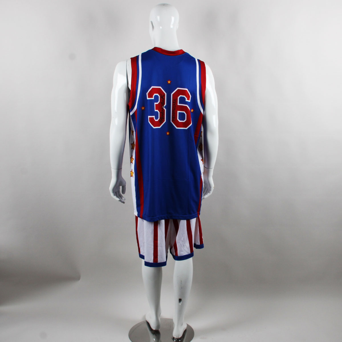 Meadowlark Lemon Signed Game Worn Jersey Uniform Charity Event Albert Pujols Foundation.