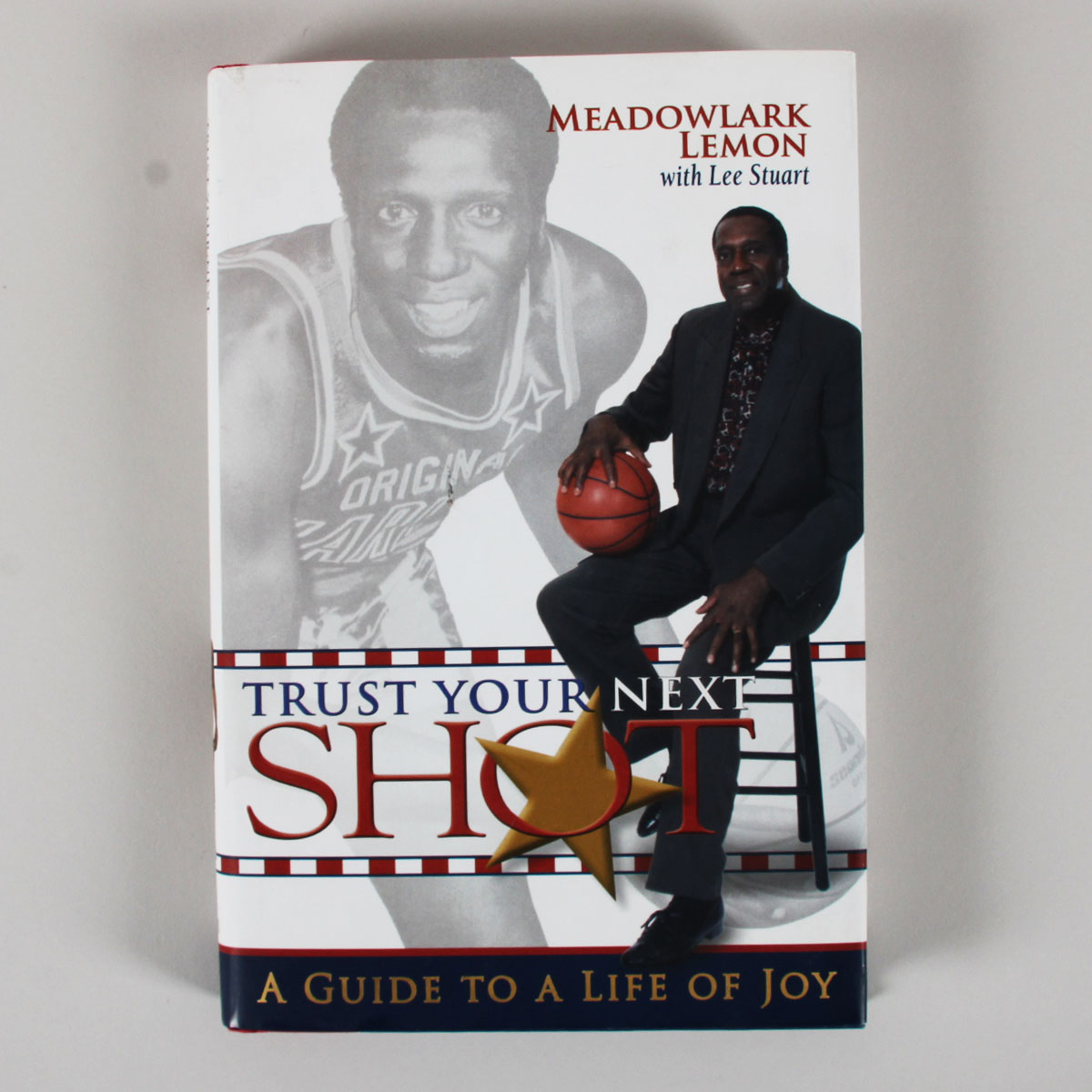 Meadowlark Lemon Signed Book Trust Your Next Shot For Marques Haynes COA Legacy Foundation