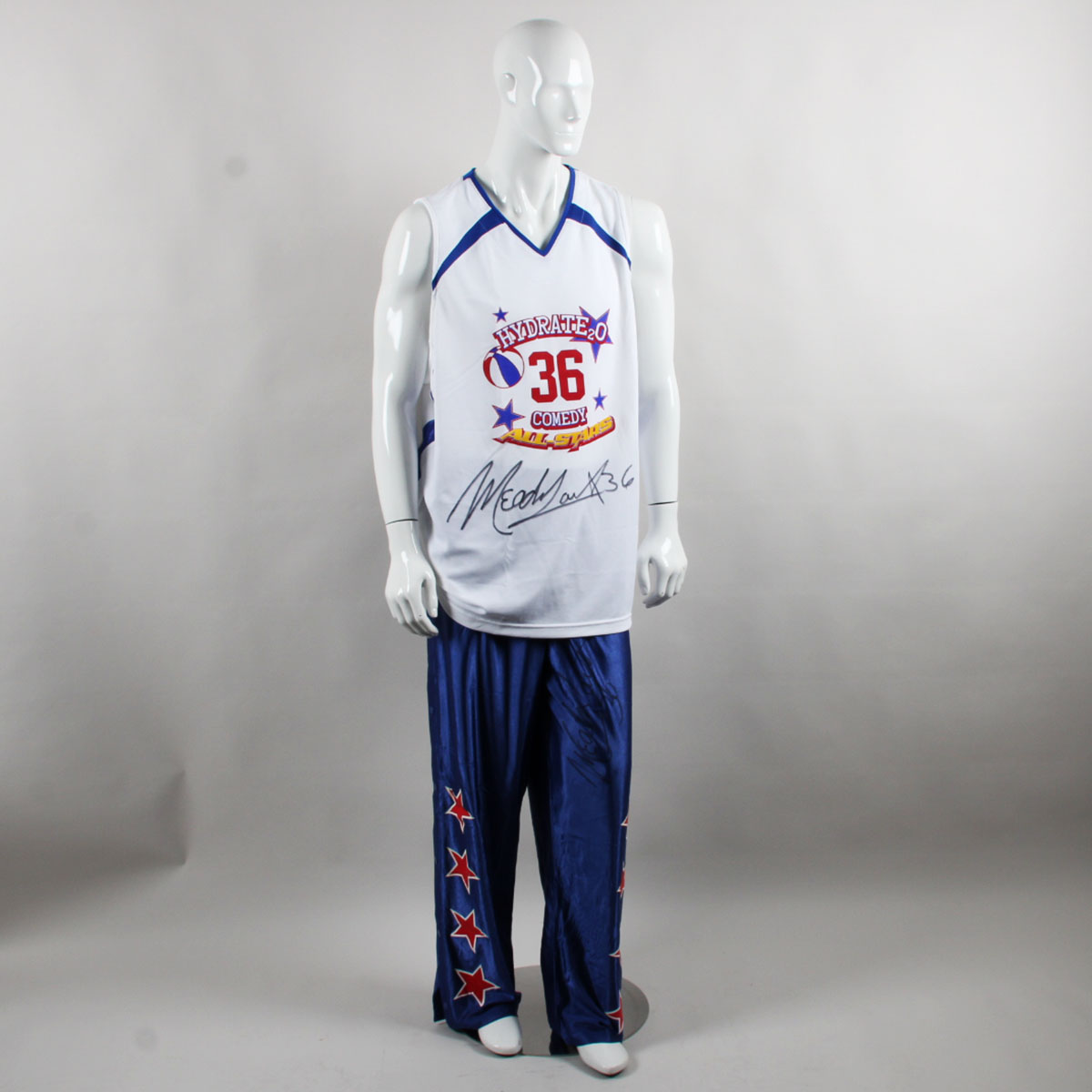 Meadowlark Lemon Game-Worn Uniform Hydrate H20 All-Stars COA Legacy Foundation