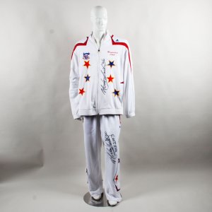 Meadowlark Lemon Game-Worn Warm-Up Comedy All-Stars Photomatched COA Legacy Foundation