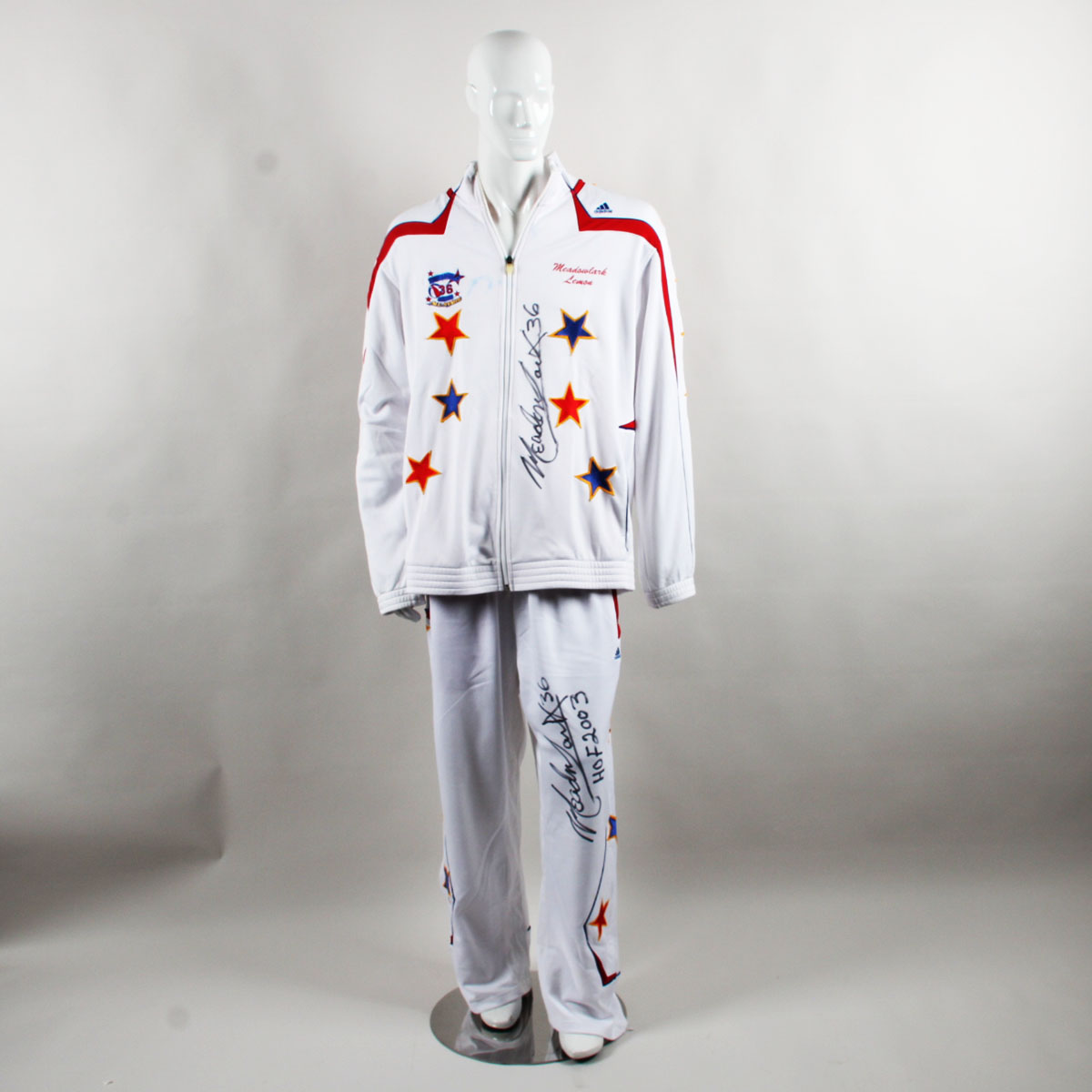 Meadowlark Lemon Game-Worn Warm-Up Comedy All-Stars Photomatched COA Legacy Foundation