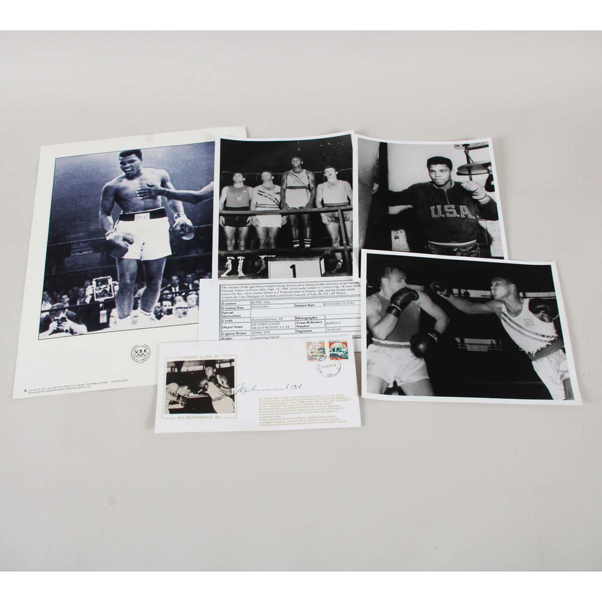 Muhammad Ali Signed Cachet FDC First Day Cover - COA PSA/DNA