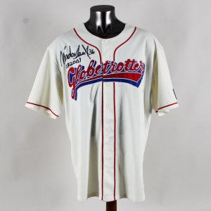 Meadowlark Lemon Signed Harlem Globetrotters Jersey COA Legacy Foundation