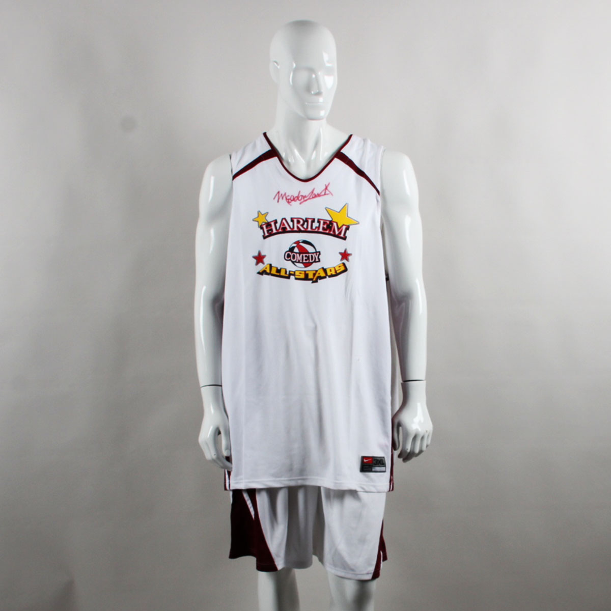 Meadowlark Lemon Signed Complete Game Used Uniform Harlem All-Stars COA Legacy Foundation