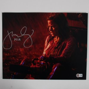 Jane Levy Signed Photo 11x14 Evil Dead - COA BAS