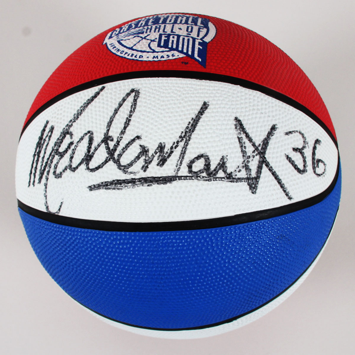 Meadowlark Lemon Signed Basketball Harlem Globetrotters Class of 2003 - COA Legacy Foundation