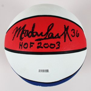 Meadowlark Lemon Signed Basketball Harlem Globetrotters - COA Legacy Foundation