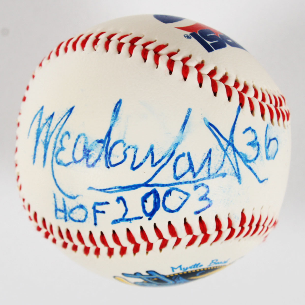 Meadowlark Lemon Signed Baseball Harlem Globetrotters – COA Legacy Foundation