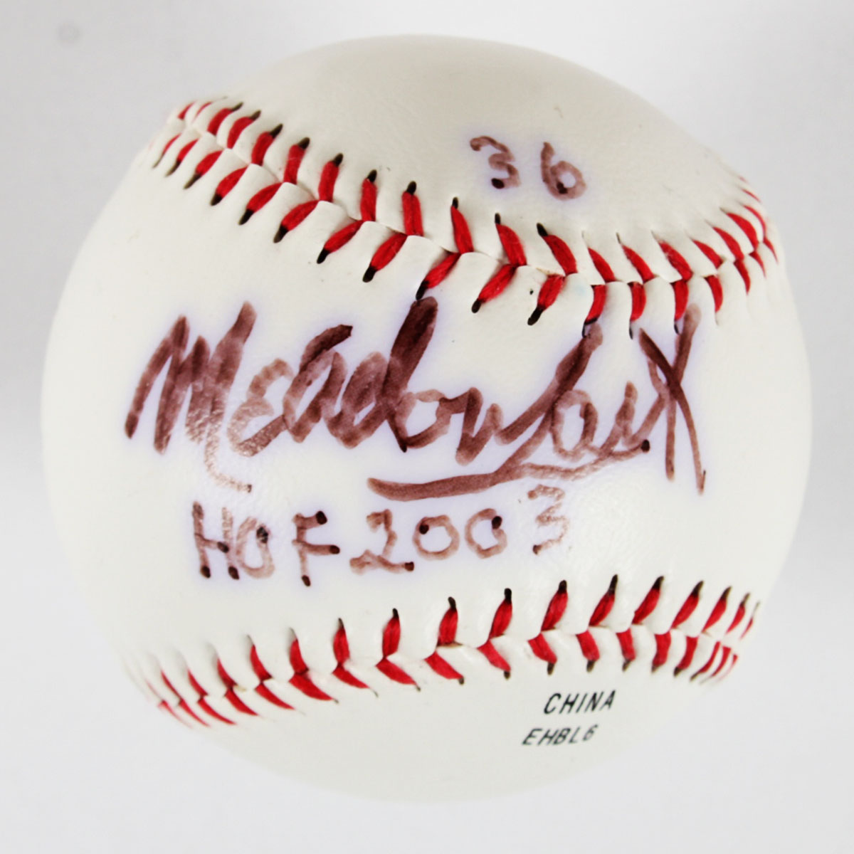 Meadowlark Lemon Signed Baseball Harlem Globetrotters – COA Legacy Foundation