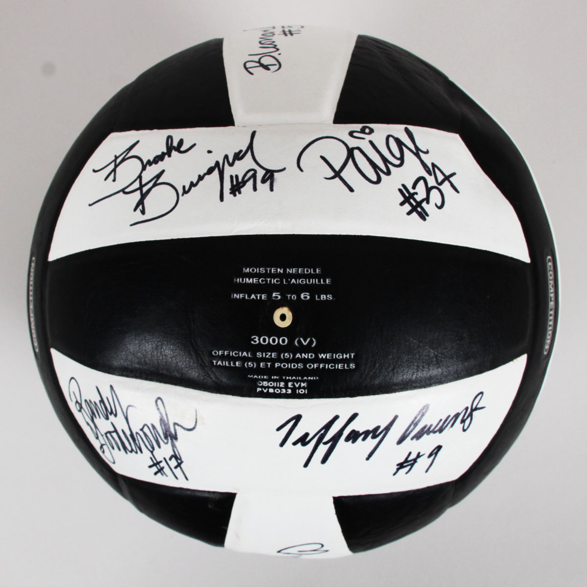 Multi-Signed Volleyball Arizona Wildcats Women's Team 2007 10+ Sigs.– COA Legacy Foundation