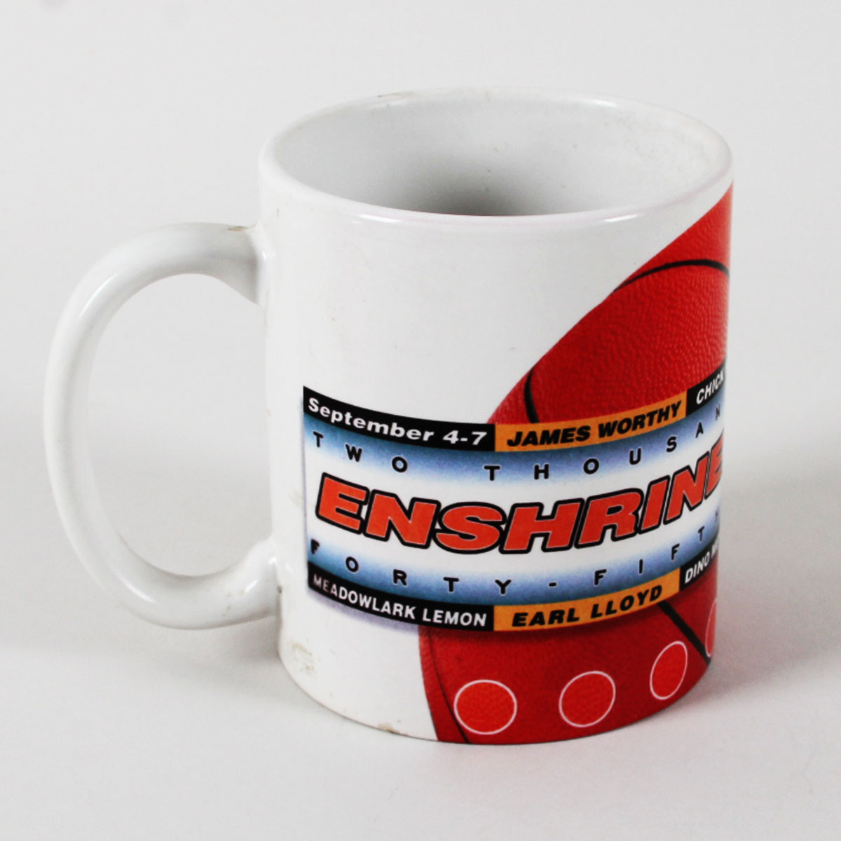 Meadowlark Lemon Coffee Cup Basketball Hall of Fame 2003 – COA Legacy Foundation