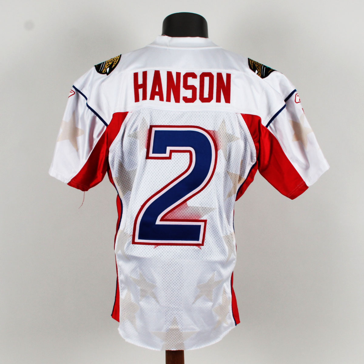 Chris Hanson Game Worn Jersey Jaguars Pro Bowl - COA 100% Authentic Team