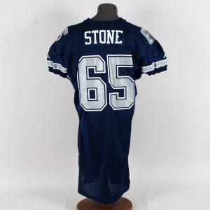 Ron Stone Game Worn Jersey Cowboys - COA 100% Authentic Team & Provenance LOA