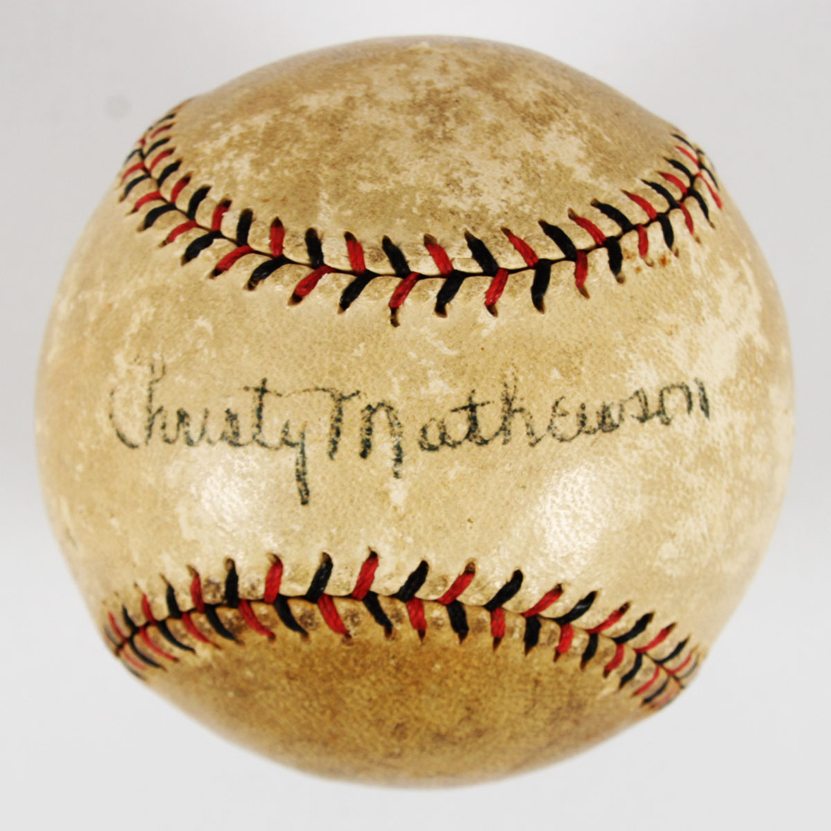 Christy Mathewson Signed Baseball - COA PSA/DNA