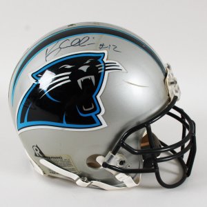 Kerry Collins Game Worn Helmet Signed Panthers - COA JSA & 100% Authentic Team