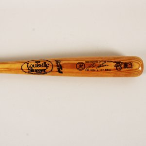 Jose Canseco Signed Bat A's Rookie of the Year - COA JSA