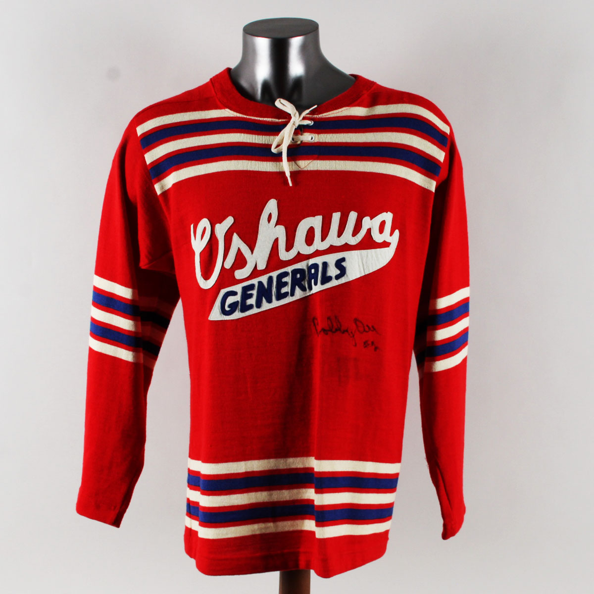 Bobby Orr Signed Sweater Jersey Oshawa Generals CCM - COA JSA