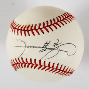 Sammy Sosa Signed Baseball Chicago Cubs - COA JSA