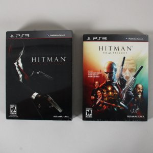 Sony Playstation PS3 Video Game Sealed Lot (2) Hitman Trilogy Premium Edition & Absolution Professional