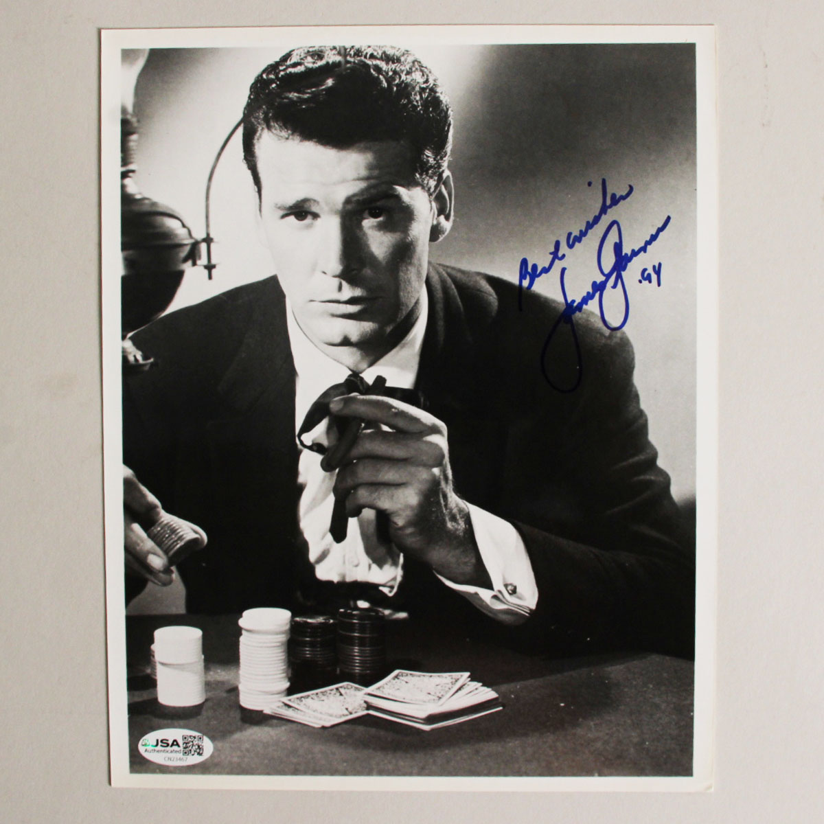 James Garner Signed Photo 8x10 1994 - COA JSA