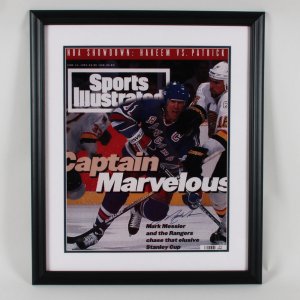 Mark Messier Signed Framed16x20 Sports Illustrated Photo1994 COA Steiner Sports