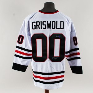 Chevy Chase Clark Griswold Signed Custom Jersey XL COA Beckett