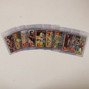 1962 Topps Baseball Babe Ruth Special 9 Card Sub-set Complete