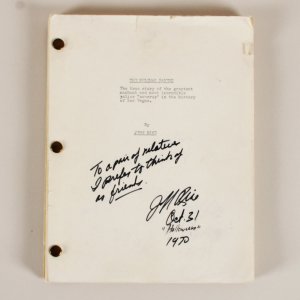 The Kolchak Papers by Jeff Rice Signed Original Manuscript Dated Halloween 1970 COA Rice Family & JSA