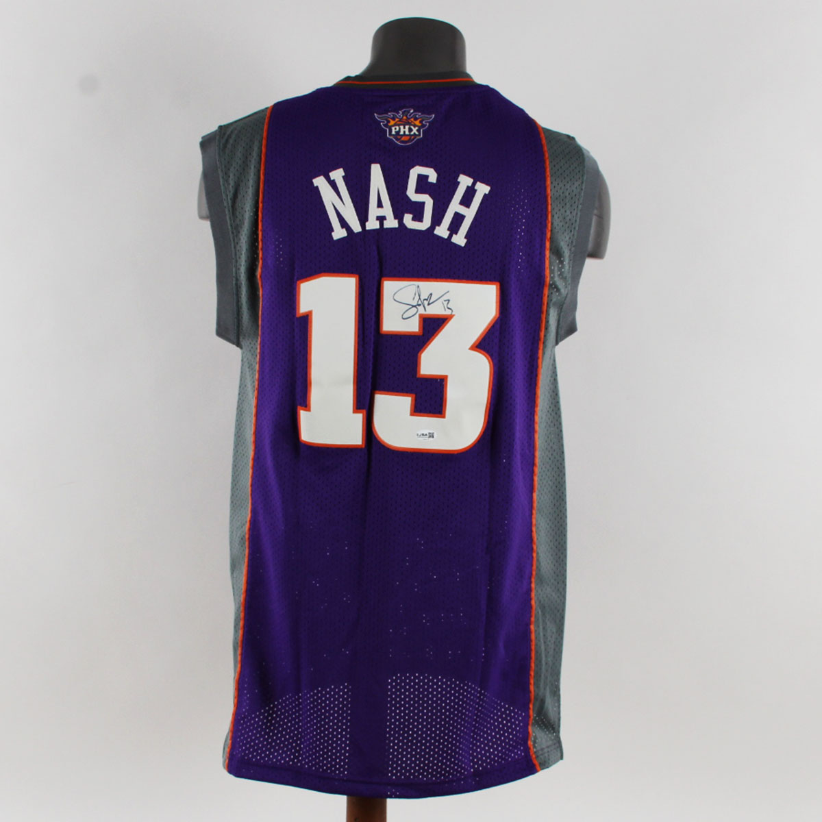 Steve Nash Signed Jersey Suns - COA JSA
