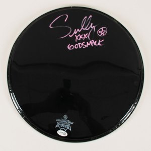 Sully Erna Signed Drumhead Godsmack 13" X 13" - COA JSA