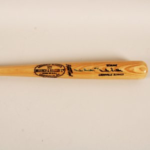 Duke Snider Signed Bat Dodgers - COA JSA